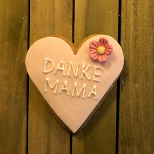 Herz "DANKE MAMA" in rosa